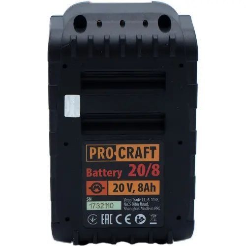 Аккумуляторная батарея Procraft Battery20/8 8 Ач Battery20/8 фото
