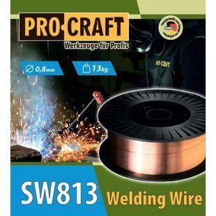 Сварочная проволока Procraft SW813 0.8 мм 13 кг SW813 фото