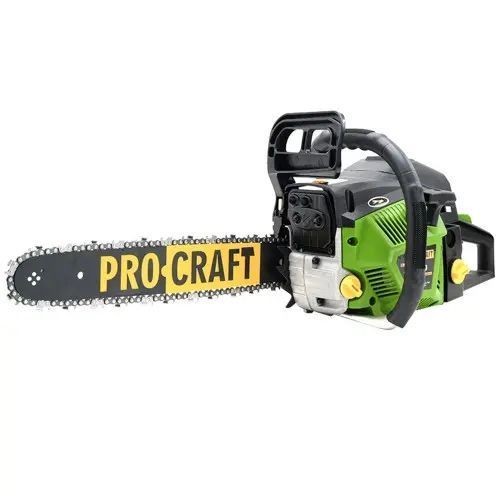 Бензопила ProCraft GS-50 &mdash; 5.57 л.с., 52 см&sup3;, шина 40 см, хромированный цилиндр gs50 фото