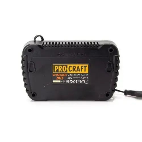 Професійна акумуляторна ланцюгова пилка Procraft PCA40/2 &mdash; з 2 АКБ 8 А&middot;г і зарядкою PCA40/2_8Ah фото