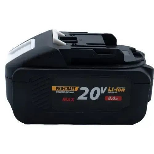 Професійна акумуляторна ланцюгова пилка Procraft PCA40/2 &mdash; з 2 АКБ 8 А&middot;г і зарядкою PCA40/2_8Ah фото