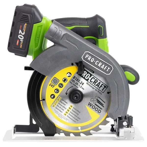 Аккумуляторная дисковая пила Procraft PCA36, 20 В, без АКБ и ЗУ PCA36_bb фото