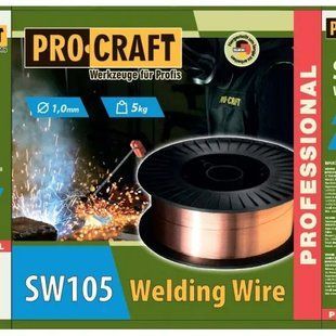 Сварочная проволока Procraft SW105 1 мм 5 кг SW105 фото