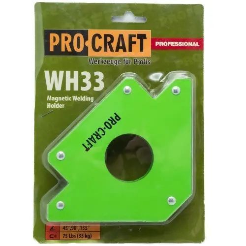 Магнітний кутник для зварювання Procraft WH33 WH33 фото