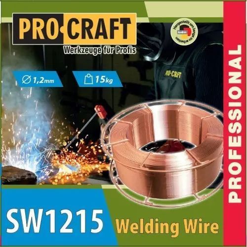 Зварювальний дріт Procraft SW1215 1.2 мм 15 кг SW1215 фото