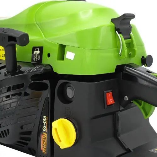 Бензопила ProCraft GS450 &mdash; 52 см&sup3;, шина 45 см, 2-тактный двигатель, антивибрация gs450 фото