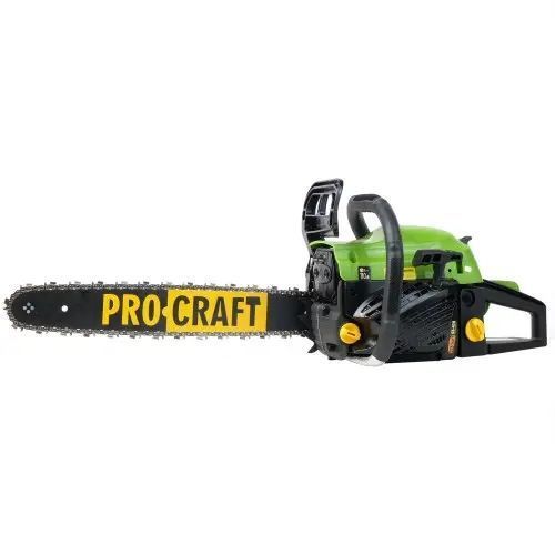 Бензопила ProCraft GS450 &mdash; 52 см&sup3;, шина 45 см, 2-тактный двигатель, антивибрация gs450 фото