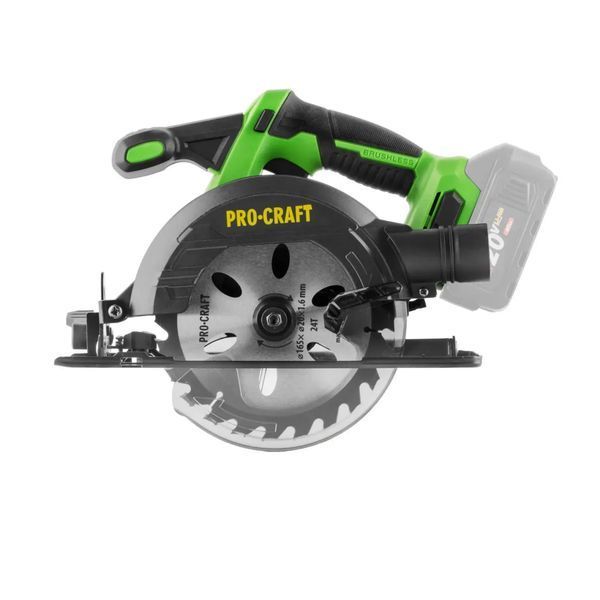 Аккумуляторная дисковая пила Procraft PCA32, 20 В, Brushless, диск 165 мм, без АКБ и ЗУ PCA32_bb фото