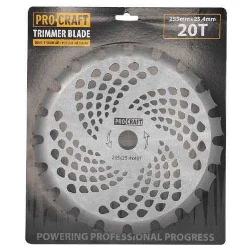 Ніж 40T победітовий двостороній Procraft D255*25.4 D255*25.4 фото