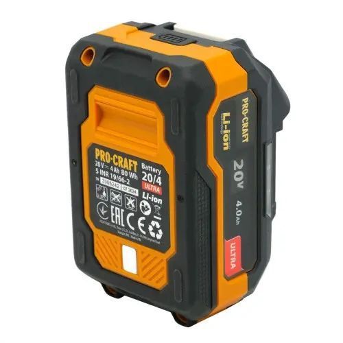 Акумуляторна батарея Procraft Battery20/4 Ultra (20В, 4Аг) Battery20/4 фото
