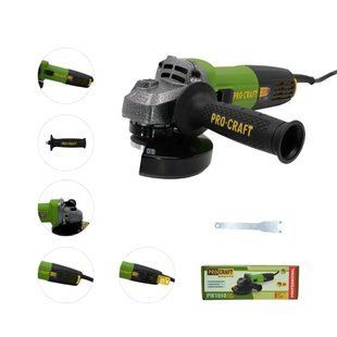 Угловая шлифовальная машина Procraft PW1050, 125 мм PW1050 фото