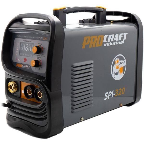 Инверторный сварочный полуавтомат Procraft industrial SPI-320 MIG/MAG, MMA (20&ndash;160 А) 2026 SPI-320_26r фото