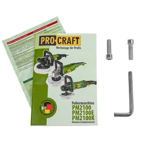 Машина шлифовальная Procraft PM2100E (LCD дисплей) PM2100E фото