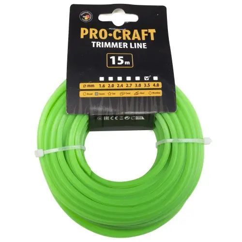 Волосінь квадрат Procraft 3.5мм 15м volosin-kvadrat-procraft-3-5mm-15m фото
