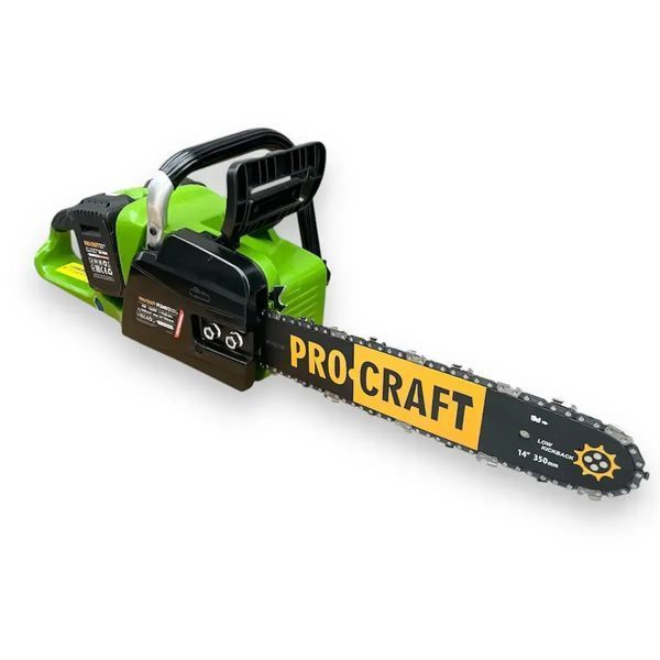 Профессиональная аккумуляторная цепная пилка Procraft PCA40/2 &ndash; с 2 АКБ 4 А&middot;г и зарядкой PCA40/2_4Ah фото