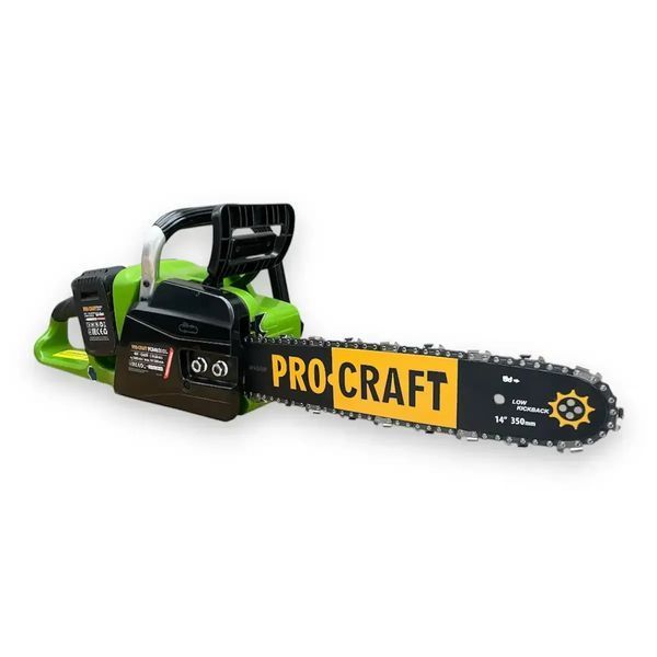 Профессиональная аккумуляторная цепная пилка Procraft PCA40/2 &ndash; с 2 АКБ 4 А&middot;г и зарядкой PCA40/2_4Ah фото