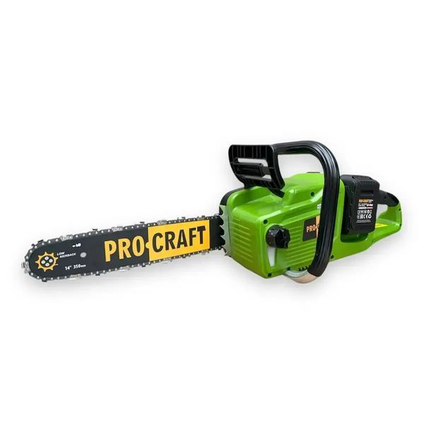 Профессиональная аккумуляторная цепная пилка Procraft PCA40/2 &ndash; с 2 АКБ 4 А&middot;г и зарядкой PCA40/2_4Ah фото