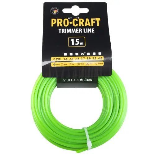 Волосінь круг Procraft 2.7мм 15м volosin-krug-procraft-2-7mm-15m фото