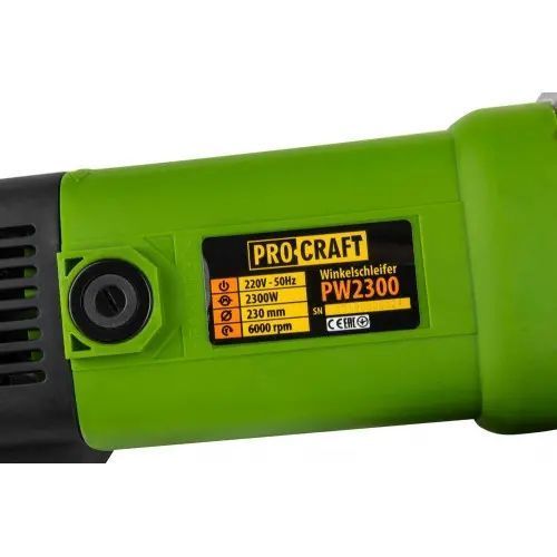 Углошлифовальная машина Procraft PW2300 230 мм PW2300 фото