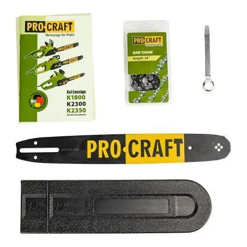 Ланцюгова пила Procraft K1800 бічна K1800 фото