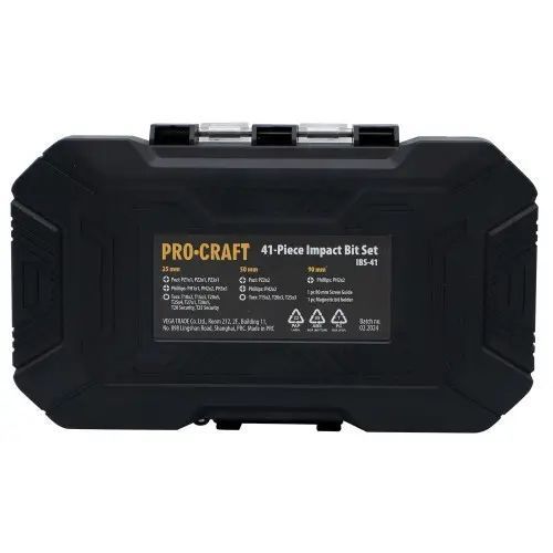 Набор ударных бит Procraft IBS41 IBS41 фото