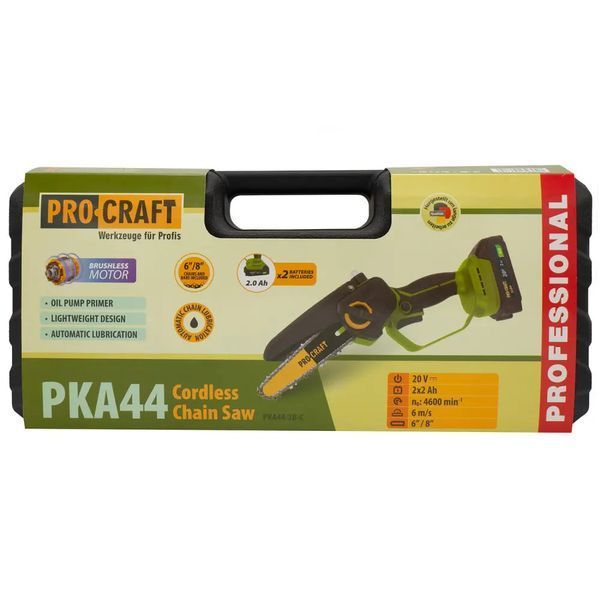 Акумуляторна міні пила Procraft PKA44 (2 акб) Кейс PKA44_2_К фото