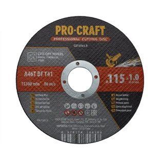 Диск отрезной Procraft CD115x1.0 115 мм 1,0 мм 22,2 мм CD115x1.0 фото