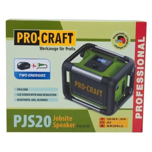 Аккумуляторный радиоприемник Procraft PJS20 (Без акб и зп) PJS20 фото