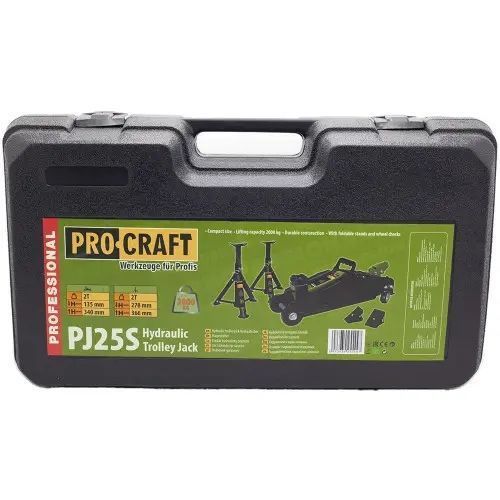 Гідравлічний підкатний домкрат Procraft PJ25S PJ25S фото