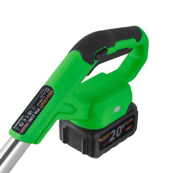Аккумуляторный триммер Procraft PTA-25BL-1B 20В (АКБ 3 А&middot;ч, бесщеточный двигатель) PTA_25BL фото