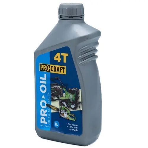 Олива Procraft моторна 4-тактна 1 л maslo-procraft-motornoe-4-taktnoe-1-l фото