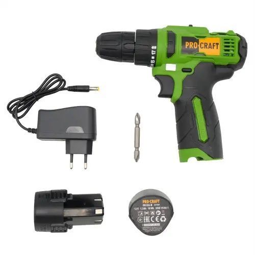 Шуруповерт Procraft PA12Li COMPACT PA12Li фото