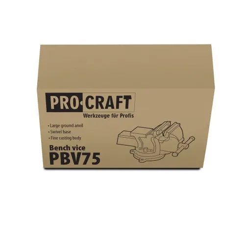 Лещата слюсарні Procraft PBV75 PBV75 фото