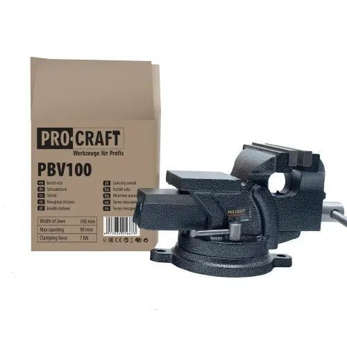 Тиски слесарные Procraft PBV100 PBV100 фото