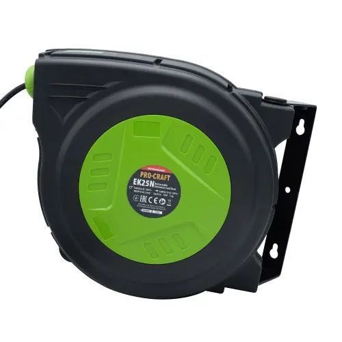 Удлинитель на катушке Procraft EK25N 3x1,5мм&sup2; 25 м EK25N фото