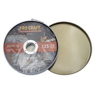 Диск отрезной Procraft CD125x1.2b 125 мм 1,2 мм 22,2 мм 10 шт/уп CD125x1.2b фото