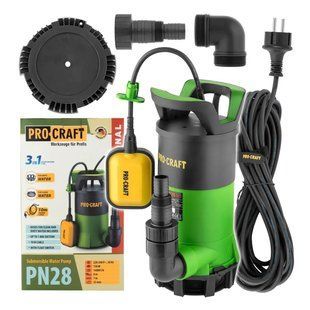 Дренажно-фекальный насос Procraft PN28, 750 Вт, 14000 л/ч PN28 фото