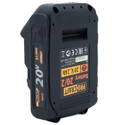 Акумуляторна батарея Procraft Battery20/2 (20В, 2Аг) Battery20/2 фото