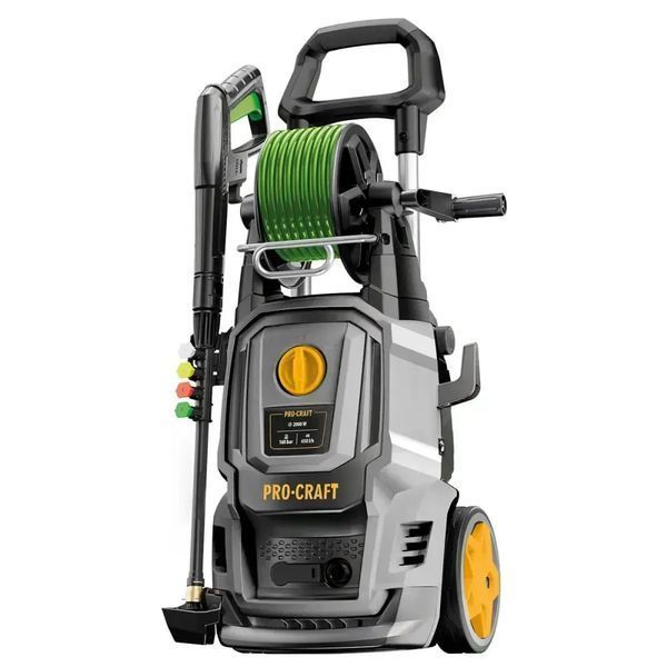 Мийка високого тиску Procraft CW2.0/160 Universal, 2000 Вт, 160 бар, 420 л/год, шланг 8 м CW2.0/160 фото