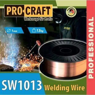 Сварочная проволока Procraft SW1013 1 мм 13 кг SW1013 фото